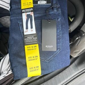 Hudson Jeans women Midrise Straight Jeans - Blue